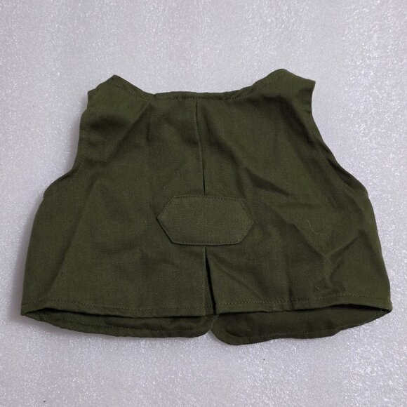 Build-a-Bear Green Fishing Vest & Hat Fisherman Outfit Set - Picture 6 of 6